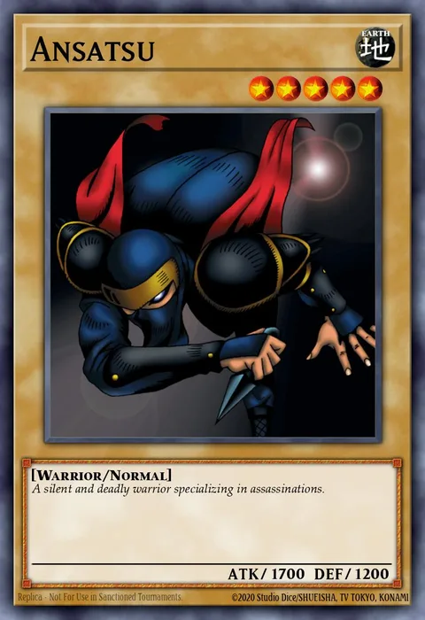 Ansatsu, card SDY-016 from Starter Deck: Yugi