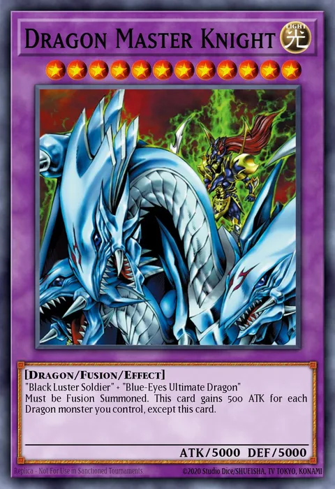 Dragon Master Knight, card DPKB-EN027 from Duelist Pack: Kaiba