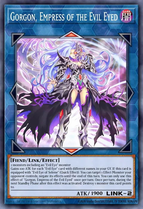 Gorgon, Empress of the Evil Eyed, carte MP20-EN177 de 2020 Tin of Lost Memories Mega Pack