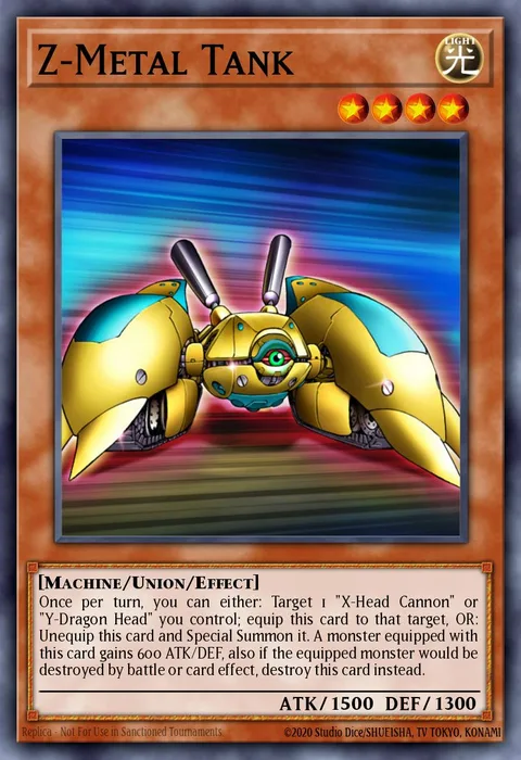 Z-Metal Tank, card MFC-006 from Magician's Force