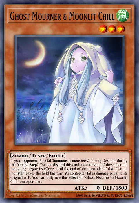 Ghost Mourner & Moonlit Chill, card RA02-EN015 from 25th Anniversary Rarity Collection II