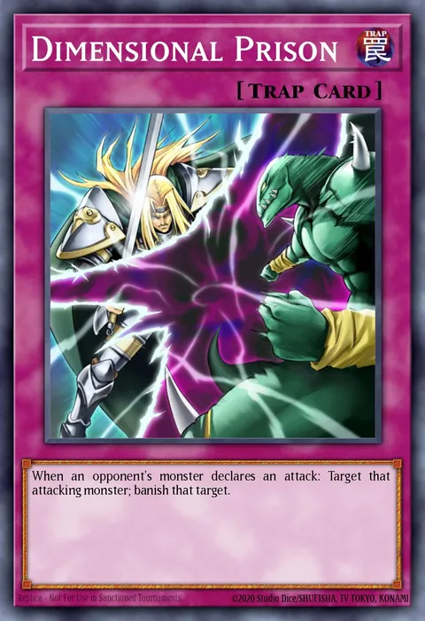 Dimensional Prison, card OP13-EN023 from OTS Tournament Pack 13