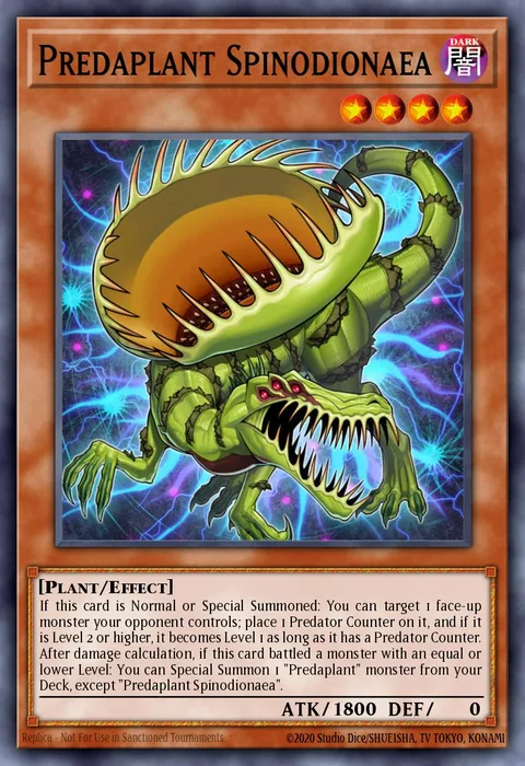 Predaplant Spinodionaea, carte FUEN-EN004 de Fusion Enforcers