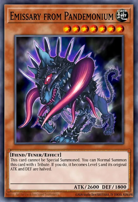 Emissary from Pandemonium, carte RGBT-EN031 de Raging Battle