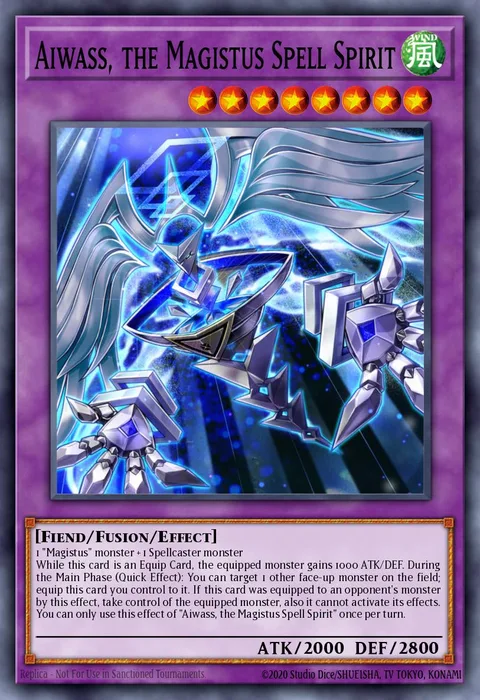 Aiwass, the Magistus Spell Spirit, card GEIM-EN005 from Genesis Impact