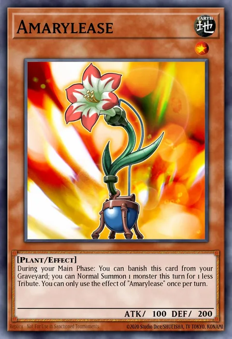 Amarylease, card CBLZ-EN004 from Cosmo Blazer