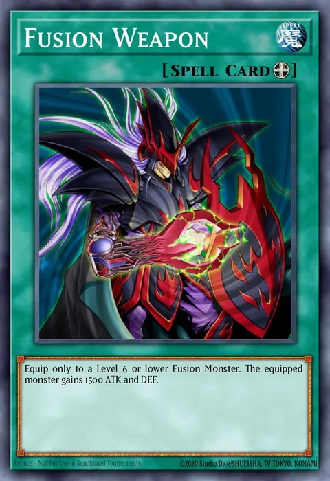 Fusion Weapon, card DR3-EN047 from Dark Revelation Volume 3