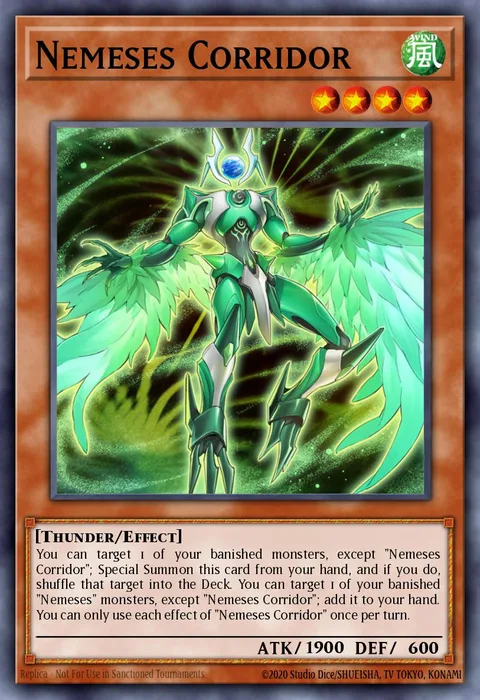 Nemeses Corridor, card ETCO-EN012 from Eternity Code