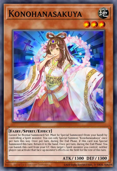 Konohanasakuya, card DAMA-EN027 from Dawn of Majesty