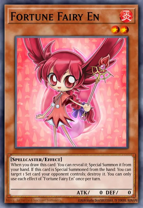 Fortune Fairy En, card BLHR-EN015 from Battles of Legend: Hero's Revenge