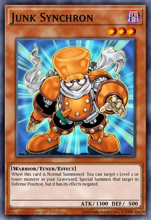Junk Synchron, carte LC5D-EN002 de Legendary Collection 5D's Mega Pack