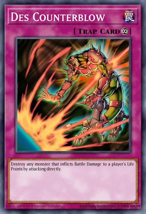 Des Counterblow, card DR2-EN220 from Dark Revelation Volume 2