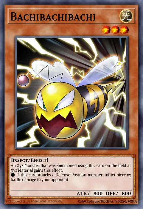 Bachibachibachi, card LTGY-EN001 from Lord of the Tachyon Galaxy