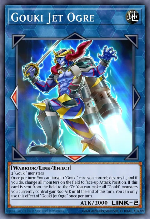 Gouki Jet Ogre, card OP29-EN019 from OTS Tournament Pack 29