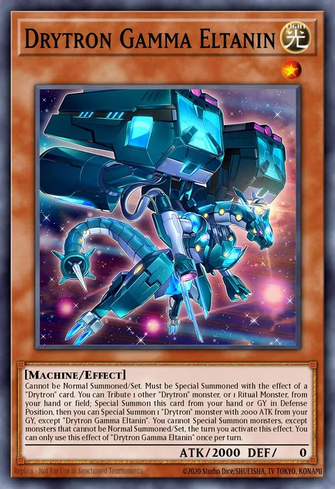Drytron Gamma Eltanin, card GEIM-EN026 from Genesis Impact