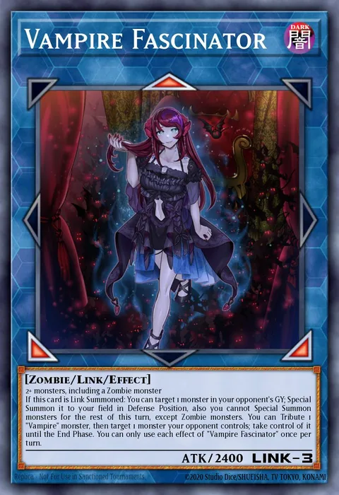 Vampire Fascinator, card BACH-EN048 from Battle of Chaos