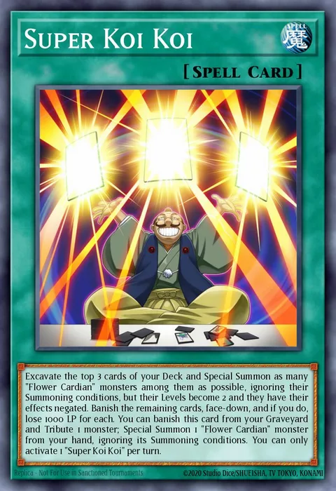 Super Koi Koi, card INOV-EN056 from Invasion: Vengeance