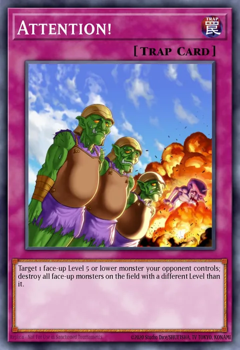 Attention!, card BPW2-EN090 from War of the Giants: Round 2