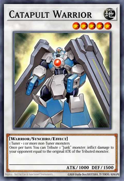 Catapult Warrior, card SP13-EN049 from Star Pack 2013