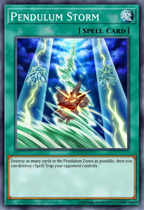 Pendulum Storm, carte PEVO-EN035 de Pendulum Evolution