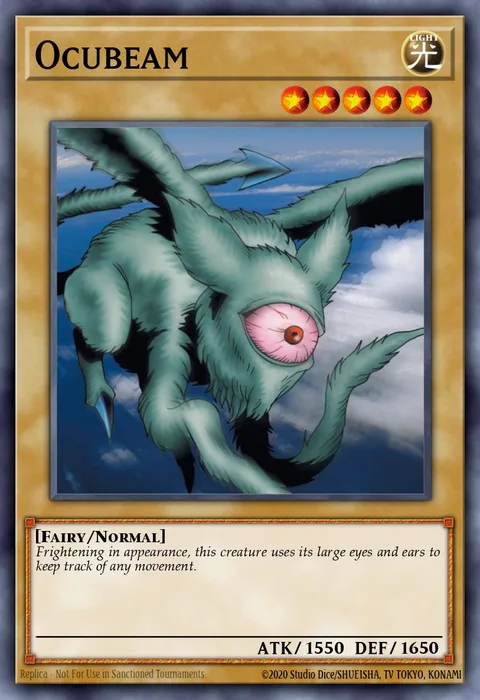 Ocubeam, card MRD-030 from Metal Raiders