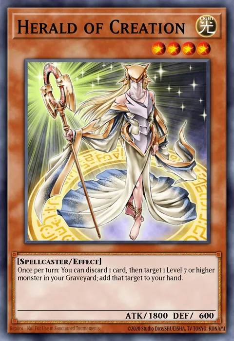 Herald of Creation, carte YS15-ENY05 de 2-Player Starter Deck: Yuya & Declan