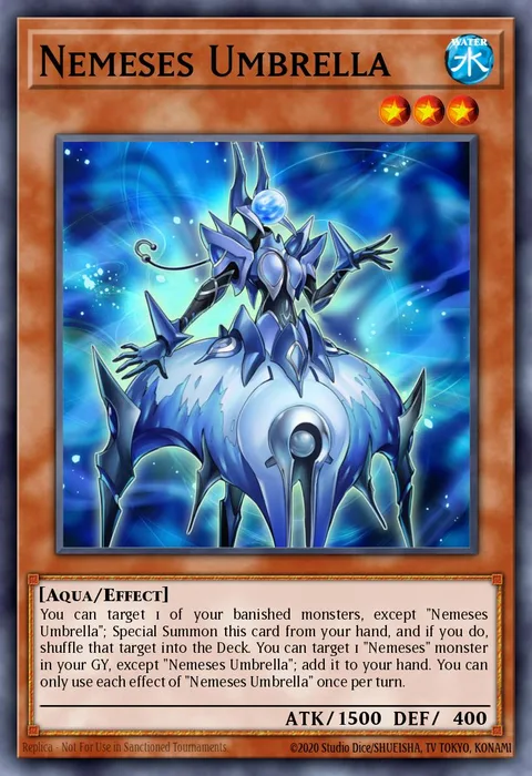 Nemeses Umbrella, card ETCO-EN011 from Eternity Code