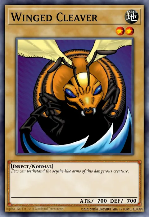 Winged Cleaver, card SS03-ENB05 from Speed Duel Starter Decks: Ultimate Predators