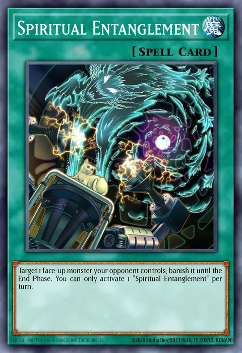 Spiritual Entanglement, carte MP20-EN188 de 2020 Tin of Lost Memories Mega Pack