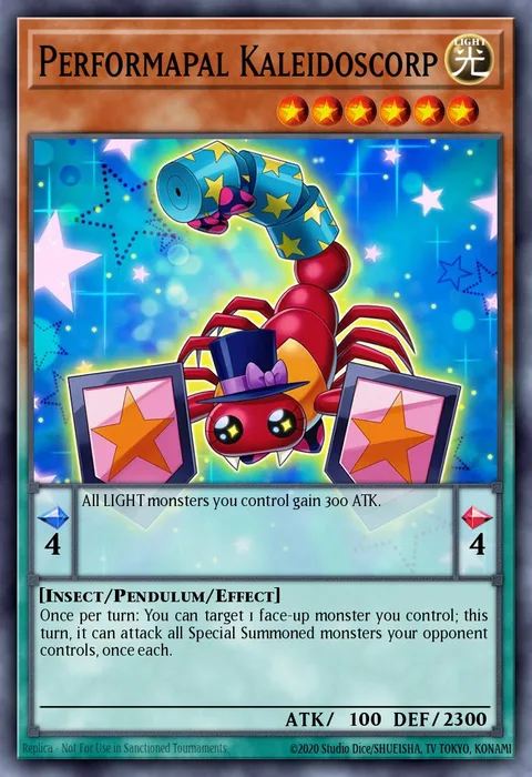 Performapal Kaleidoscorp, card SP15-EN016 from Star Pack ARC-V