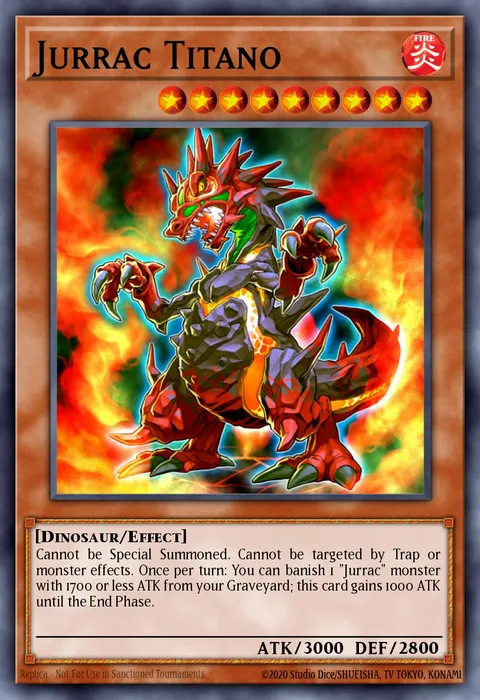 Jurrac Titano, card BP02-EN089 from Battle Pack 2: War of the Giants