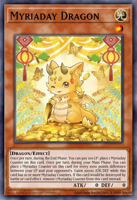 Myriaday Dragon, card BETB-EN035 from Beyond the Brave
