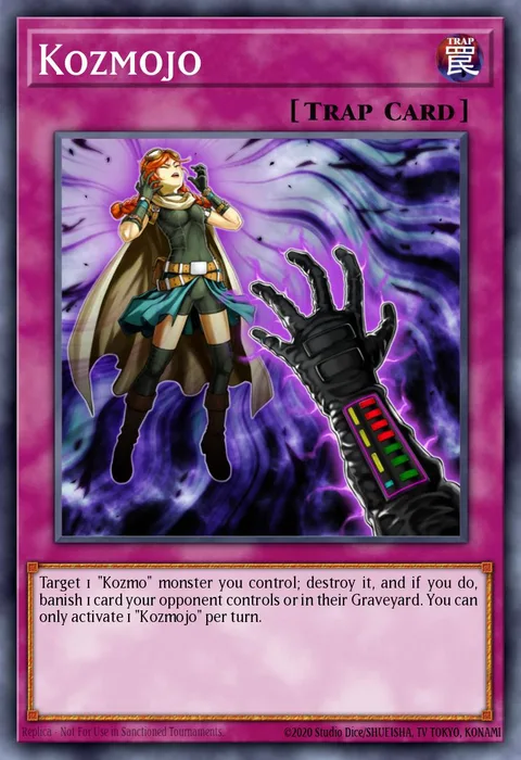 Kozmojo, card GFTP-EN123 from Ghosts From the Past