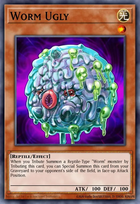 Worm Ugly, card DT03-EN031 from Duel Terminal 3