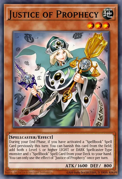 Justice of Prophecy, carte ABYR-EN023 de Abyss Rising