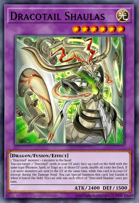 Dracotail Shaulas, carte BPRO-EN037 de Burst Protocol