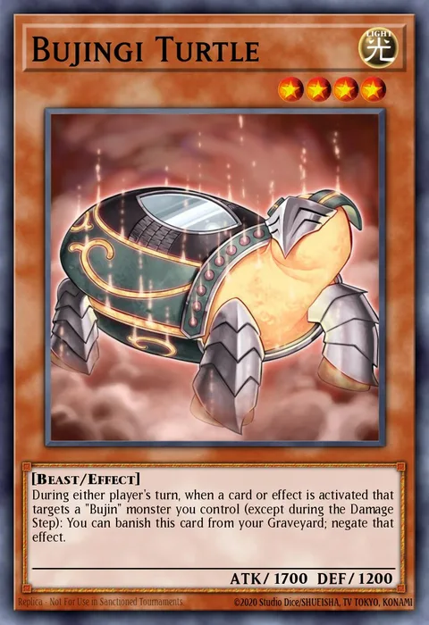 Bujingi Turtle, carte JOTL-EN018 de Judgment of the Light