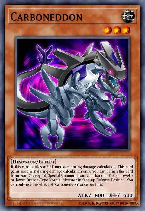Carboneddon, carte DLCS-EN024 de Dragons of Legend: The Complete Series