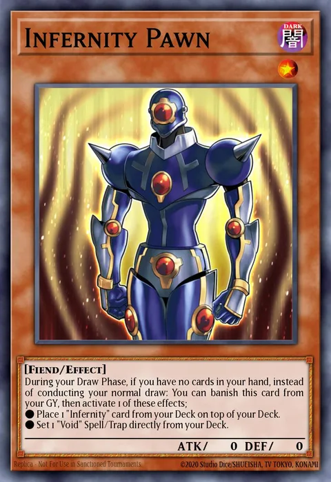Infernity Pawn, card GFP2-EN018 from Ghosts From the Past: The 2nd Haunting