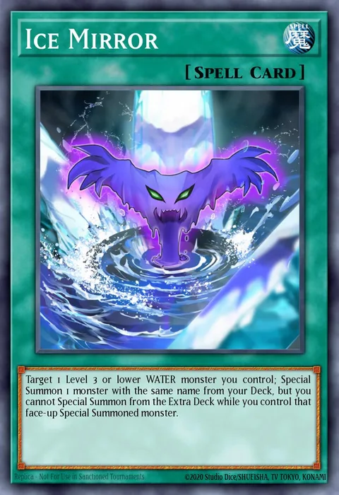 Ice Mirror, card BROL-EN024 from Brothers of Legend