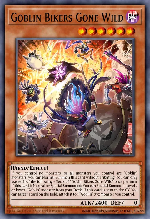 Goblin Bikers Gone Wild, carte MP25-EN098 de 2025 Mega-Pack Tin