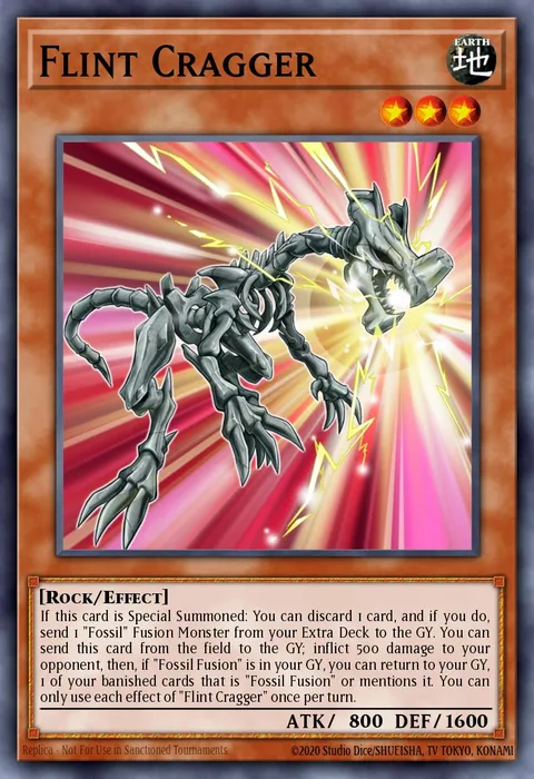 Flint Cragger, card GFP2-EN015 from Ghosts From the Past: The 2nd Haunting