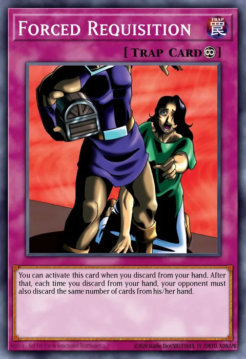Forced Requisition, card PSV-025 from Pharaoh's Servant