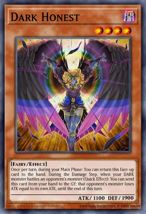 Dark Honest, carte LIOV-EN022 de Lightning Overdrive