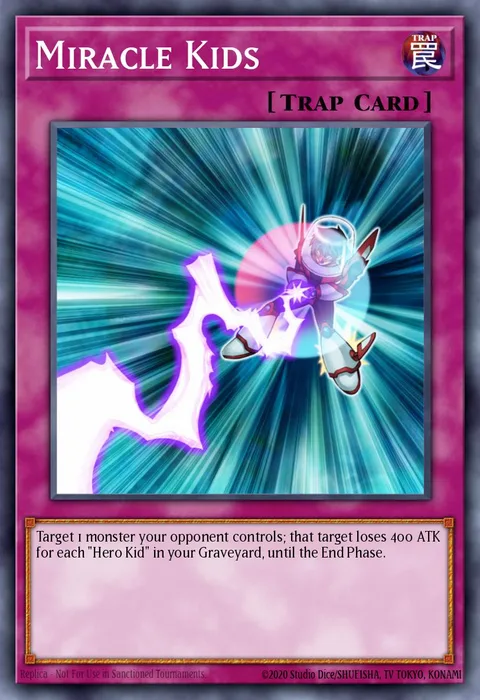 Miracle Kids, card DP03-EN028 from Duelist Pack: Jaden Yuki 2