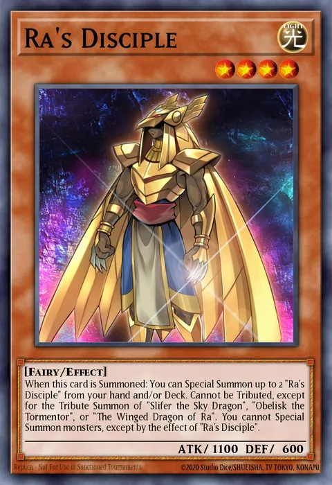 Ra's Disciple, card LED7-EN046 from Legendary Duelists: Rage of Ra
